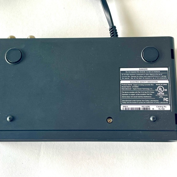 Digital Stream DTX9950 Analog Pass-Through DTV Converter Box Tested - Picture 6 of 6